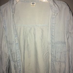 Small Old Navy Light Blue Cardigan/Jacket